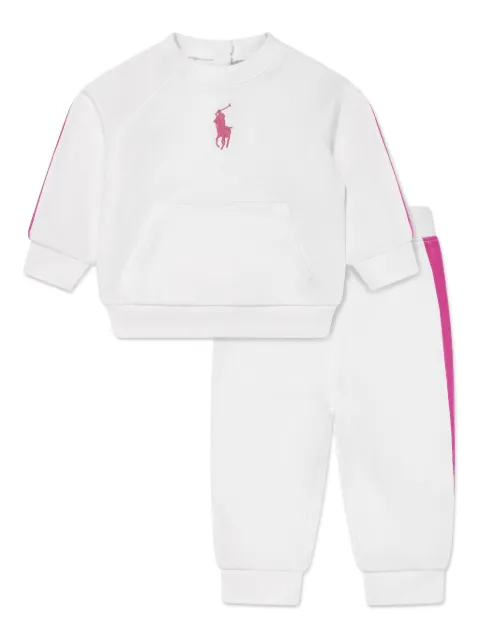 POLO RALPH LAUREN KIDS Polo Pony-embroidered tracksuit (set of two)