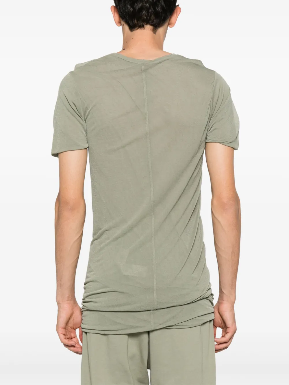 Rick Owens Gelaagd T-shirt Groen