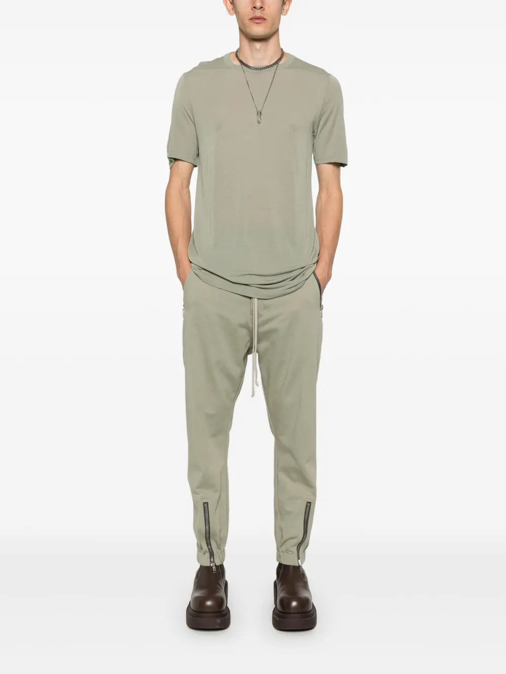 Rick Owens Level T-shirt - Groen