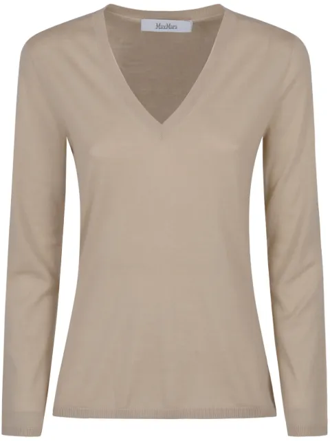 Max Mara v-neck top 