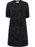 Thom Browne Eyelash mini dress - Black