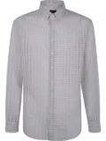 Giorgio Armani patterned shirt - Blue