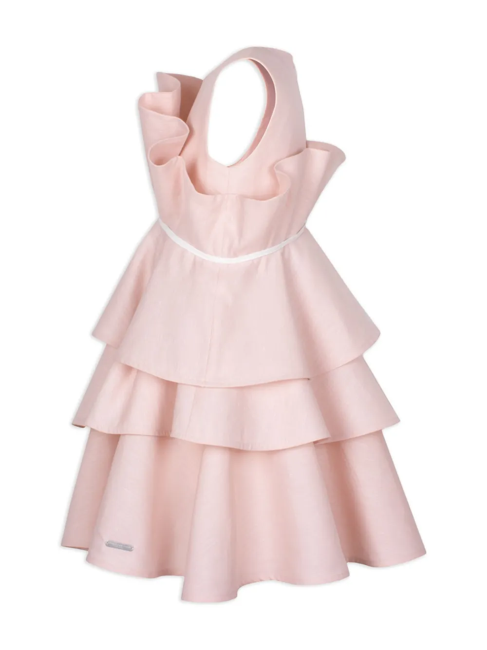 JESSIE AND JAMES Asymmetrisch gelaagde jurk Roze