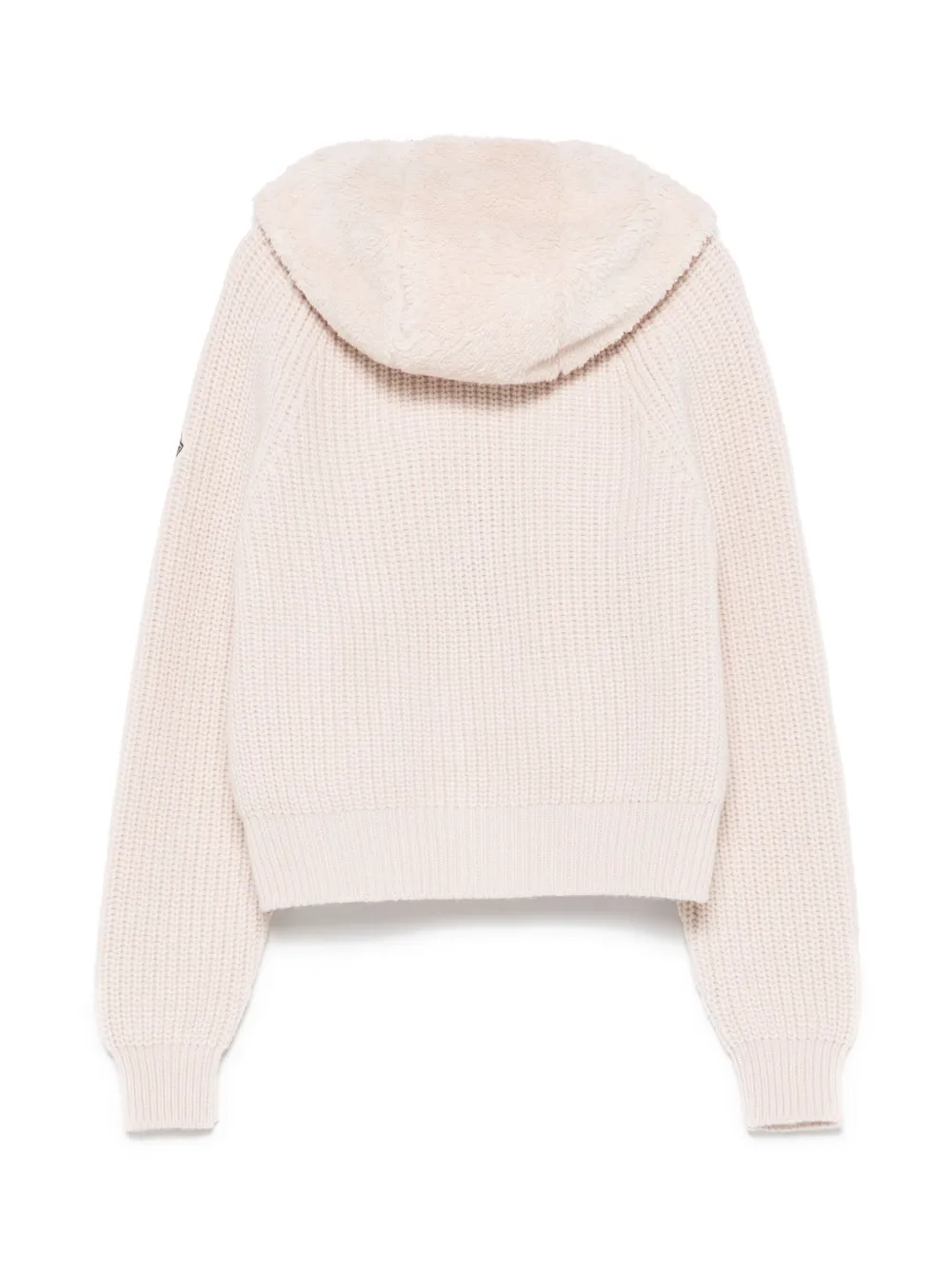 Moncler Enfant Gebreide hoodie - Roze