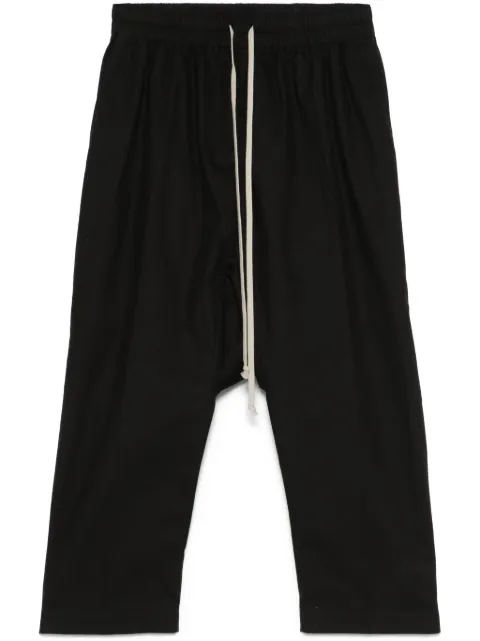Rick Owens drawstring cropped trousers