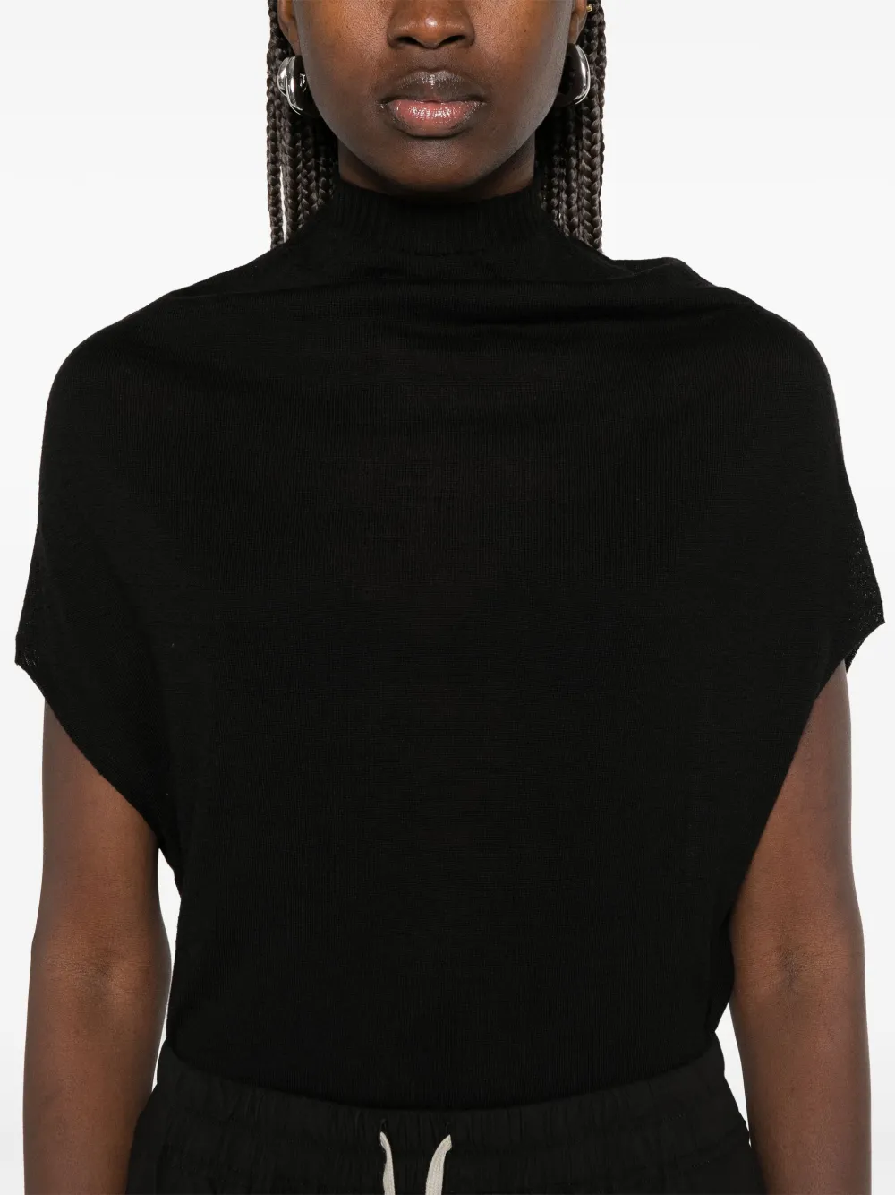 RICK OWENS | CRATER TEE BLACK Tシャツ 黒 Buy Rick Owens Tommy Tee 'Black' - CM01D9229 CHJER 09 | GOAT
