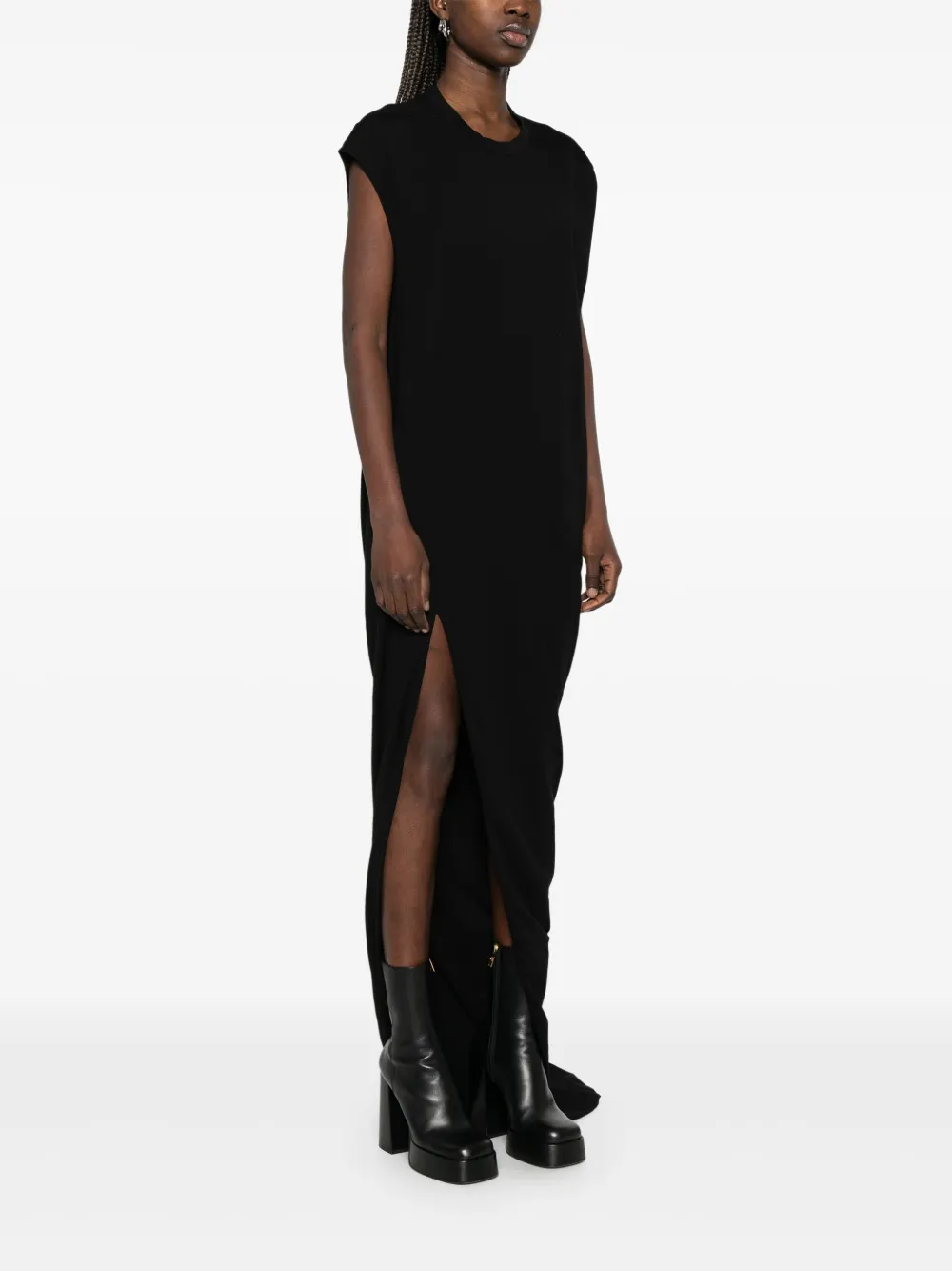 Rick Owens EDFU maxi-jurk Zwart