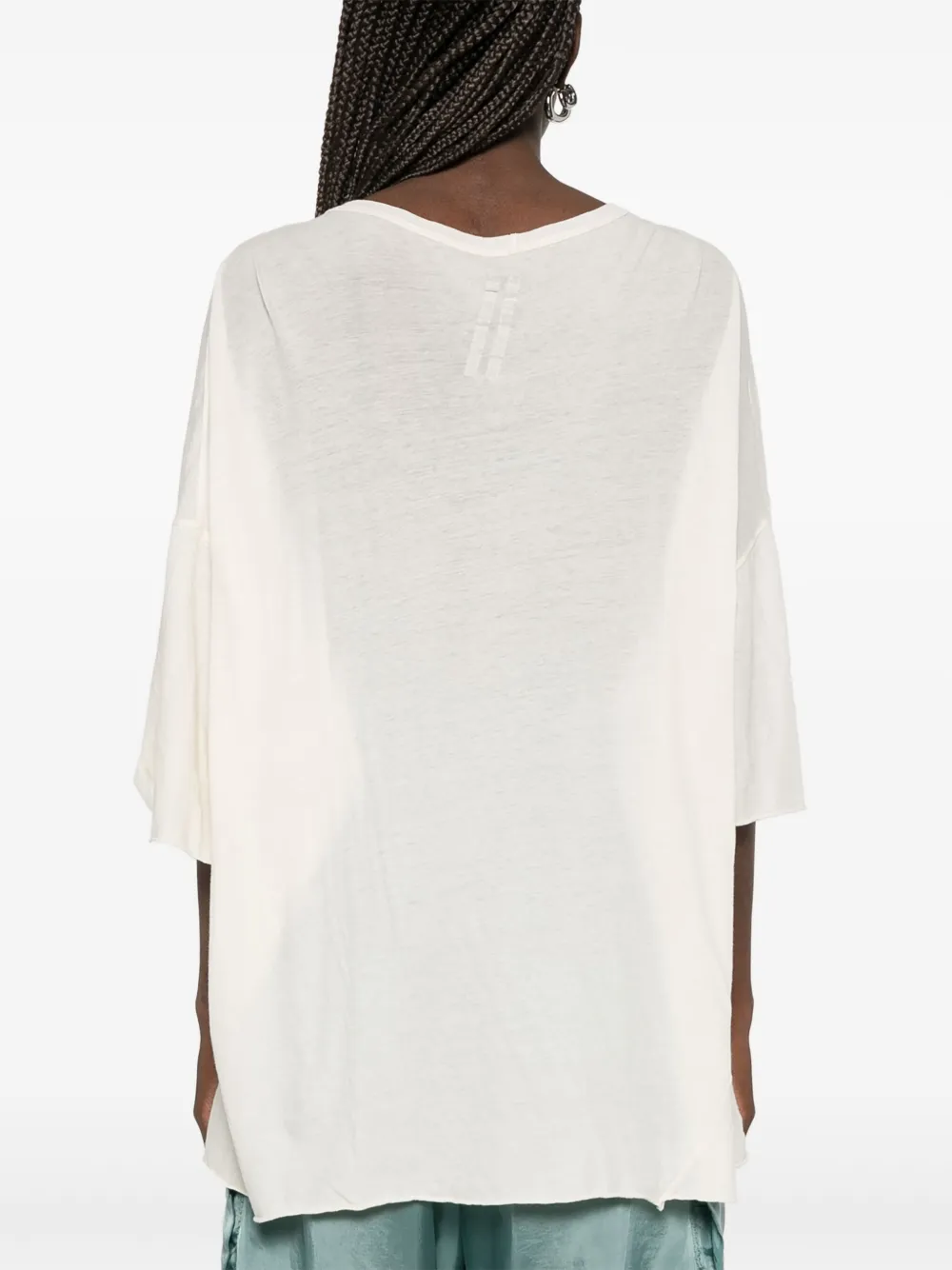 Rick Owens Tommy T-shirt Wit