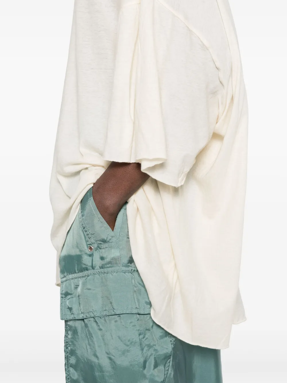 Rick Owens Tommy T-shirt Wit