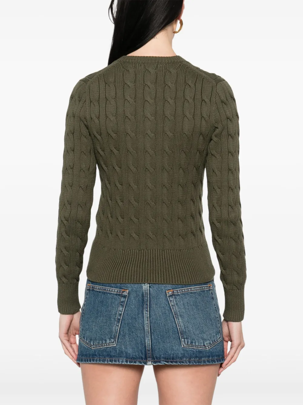 POLO RALPH LAUREN POLO PONY-EMBROIDERED CARDIGAN