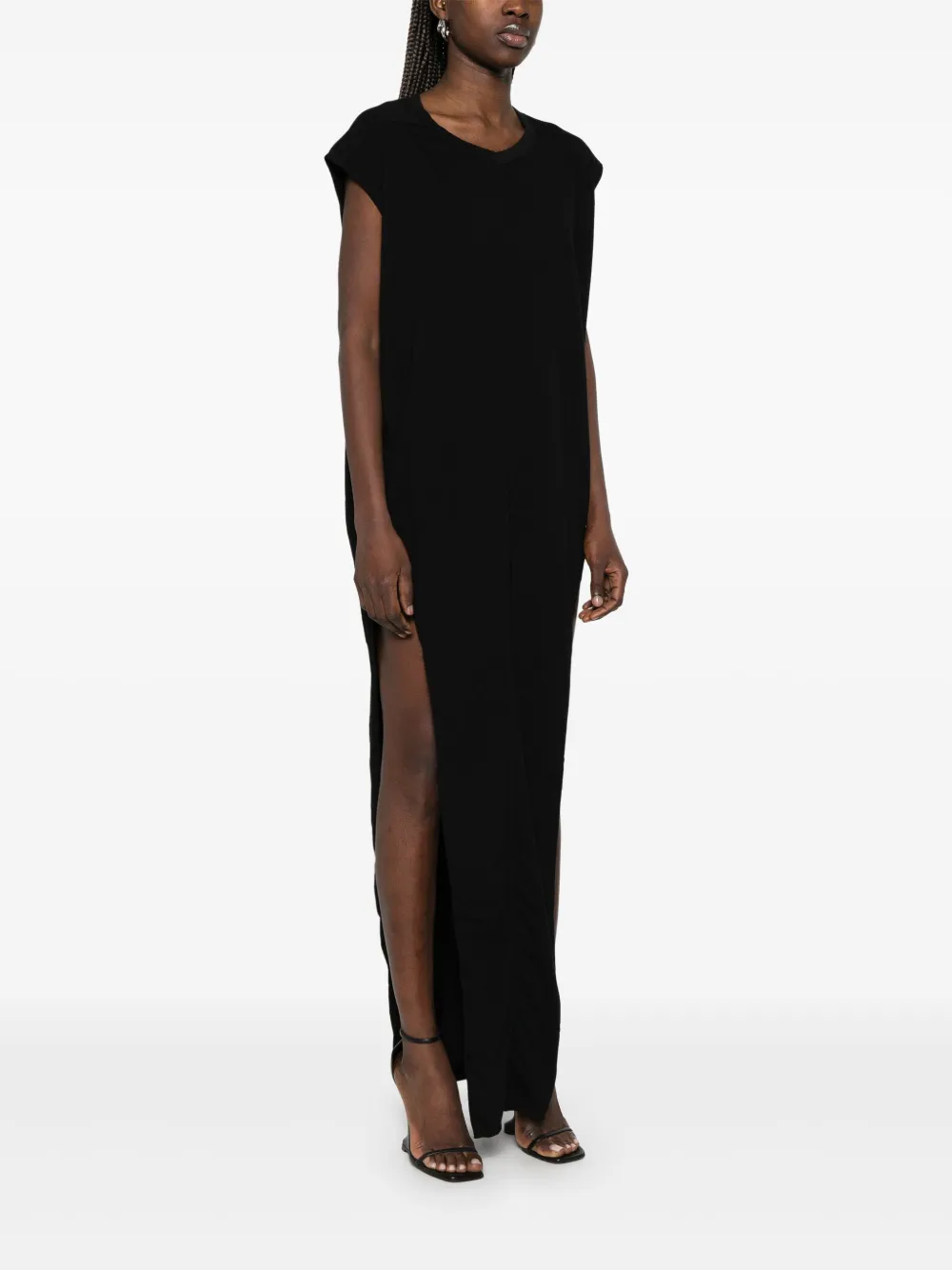 Rick Owens Arrowhead maxi-jurk Zwart