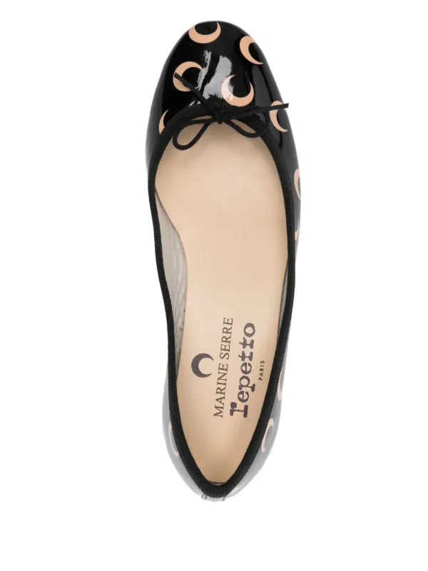 Marine Serre x Repetto Camille 30mm パンプス Marine Serre x Repetto Camille 30mm パンプス | ブラック | FARFETCH JP