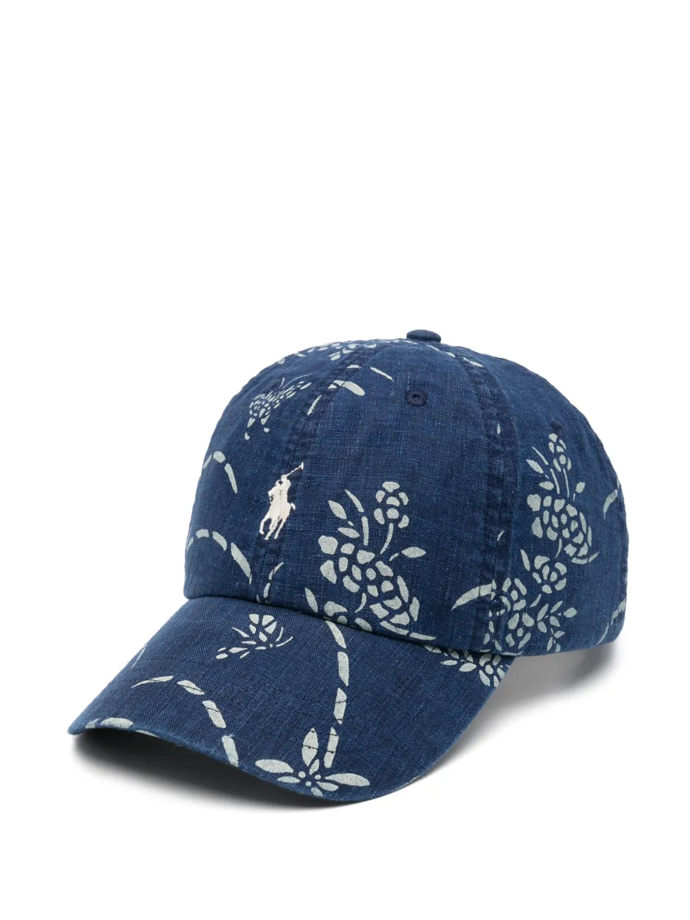Polo Ralph Lauren Floral-print Linen Cap