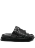 Alexander McQueen fisherman sandals - Black