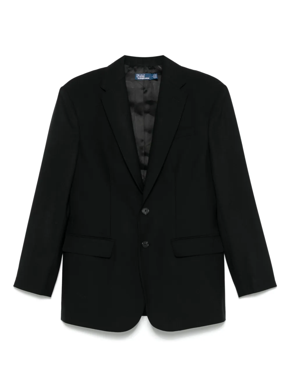 Polo Ralph Lauren Blazer met enkele rij knopen Zwart