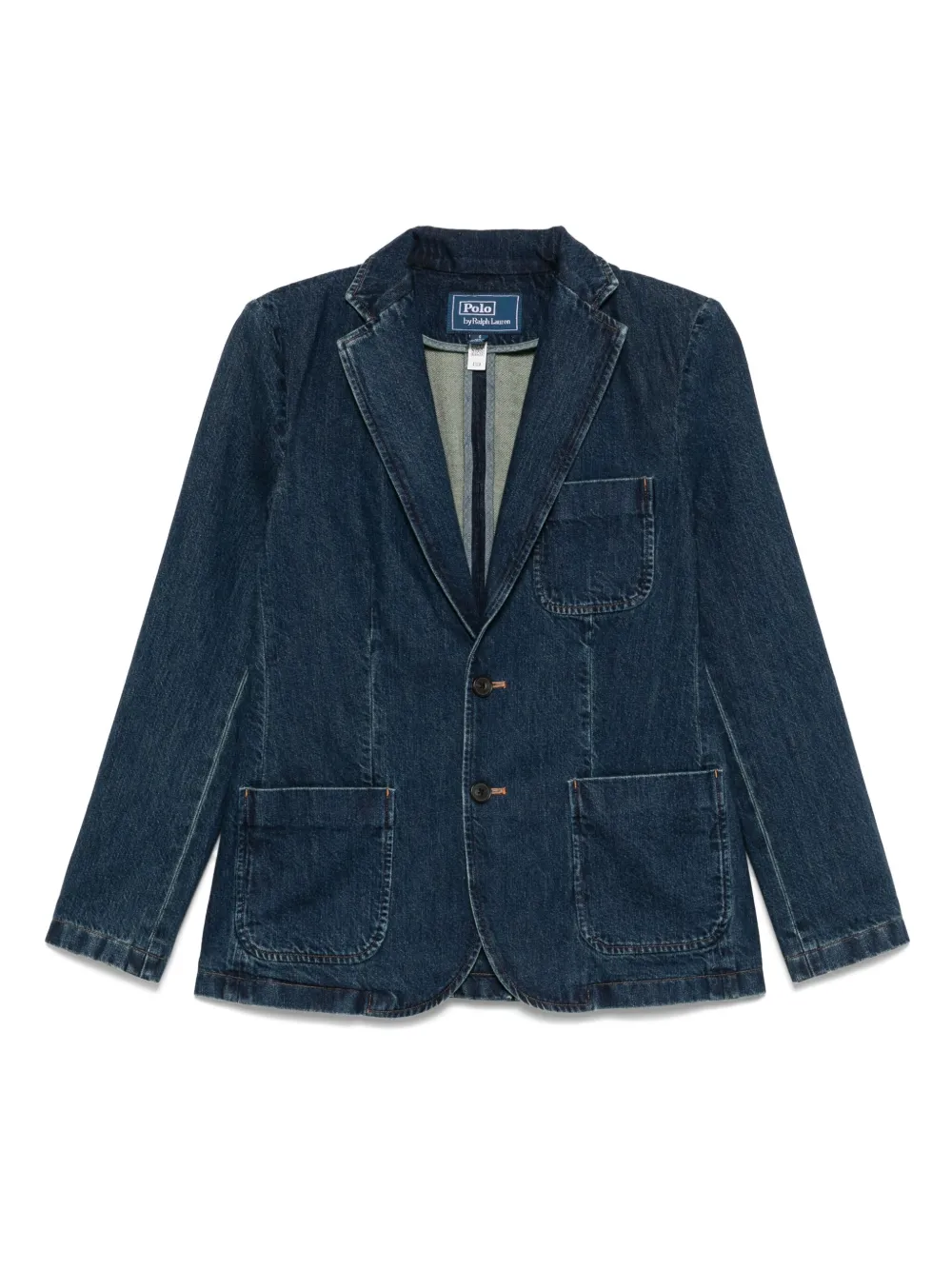 Polo Ralph Lauren Denim blazer Blauw