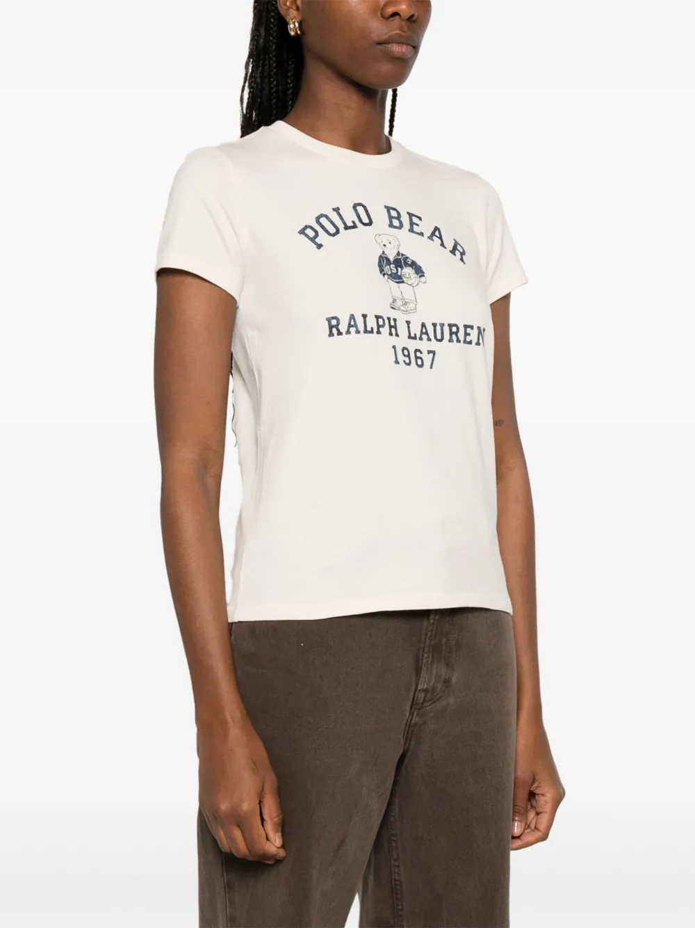Polo Ralph Lauren Katoenen T-shirt Beige