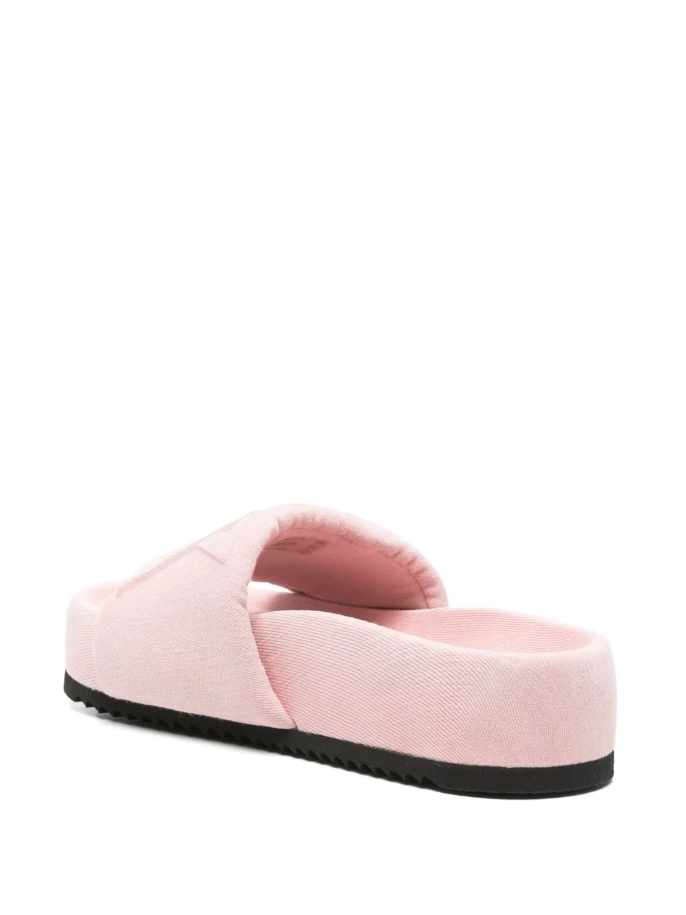 Vic Matie Slippers met logo-reliëf Roze