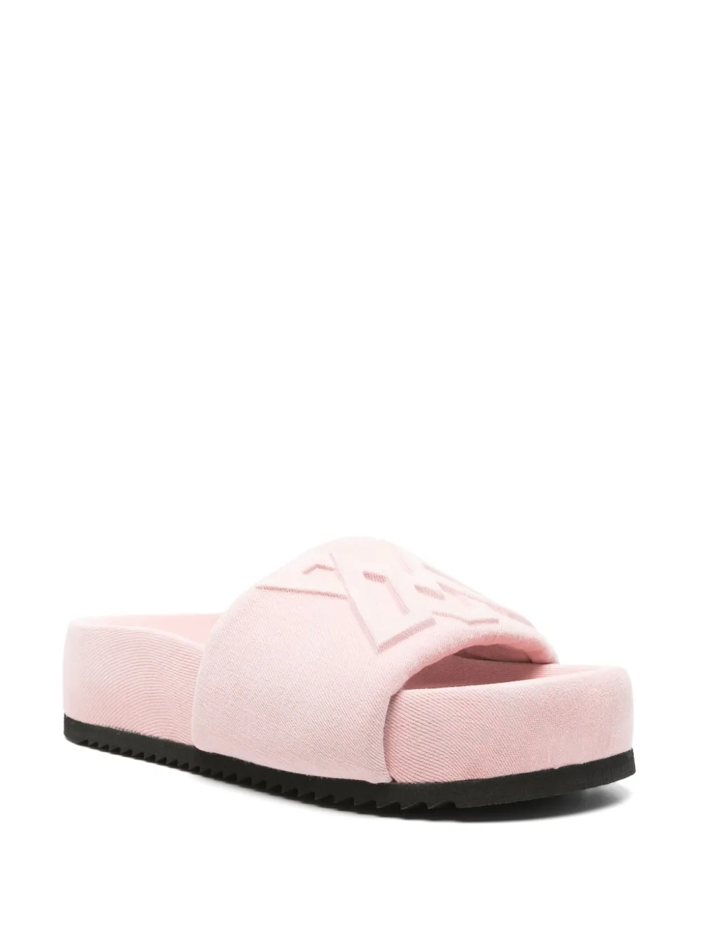 Vic Matie Slippers met logo-reliëf - Roze