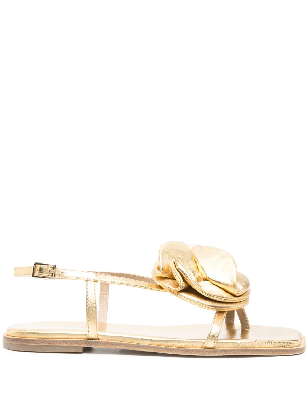 Vic Matie metallic sandals Gold