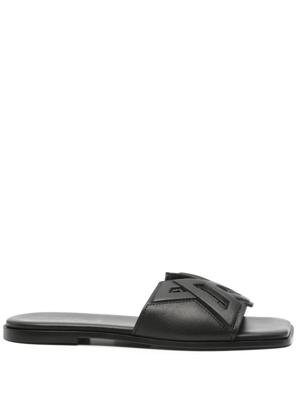 Vic Matie leather flats Black