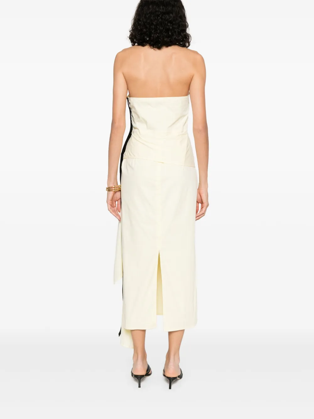 16Arlington Selene midi-jurk Geel