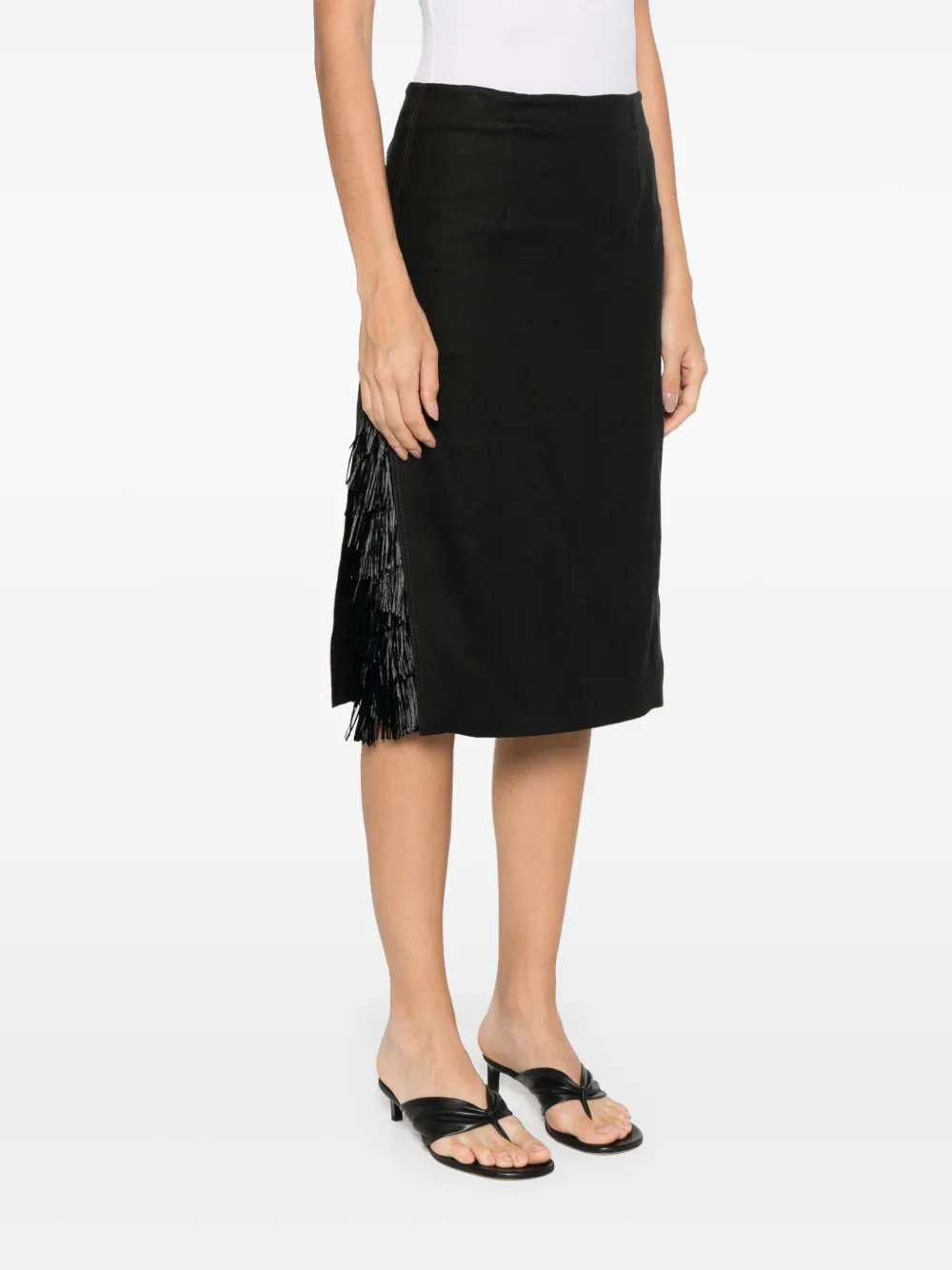 16arlington Black Lorelai Minidress