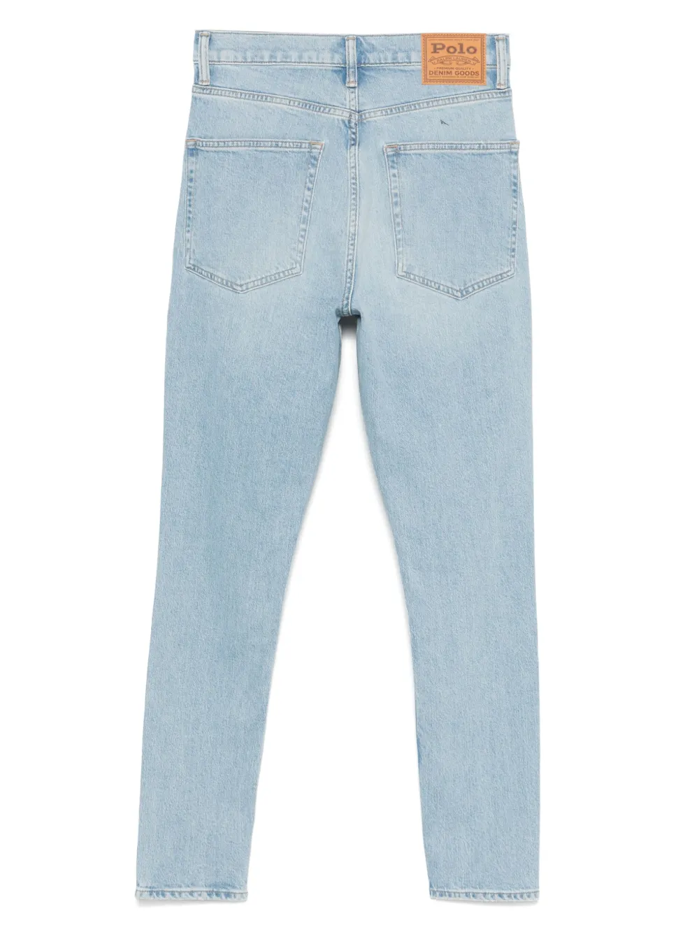 Polo Ralph Lauren High waist skinny jeans - Blauw