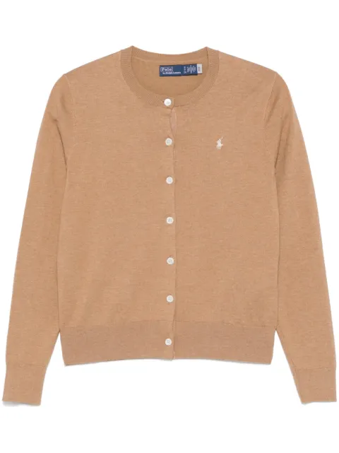 Polo Ralph Lauren cárdigan con logo bordado