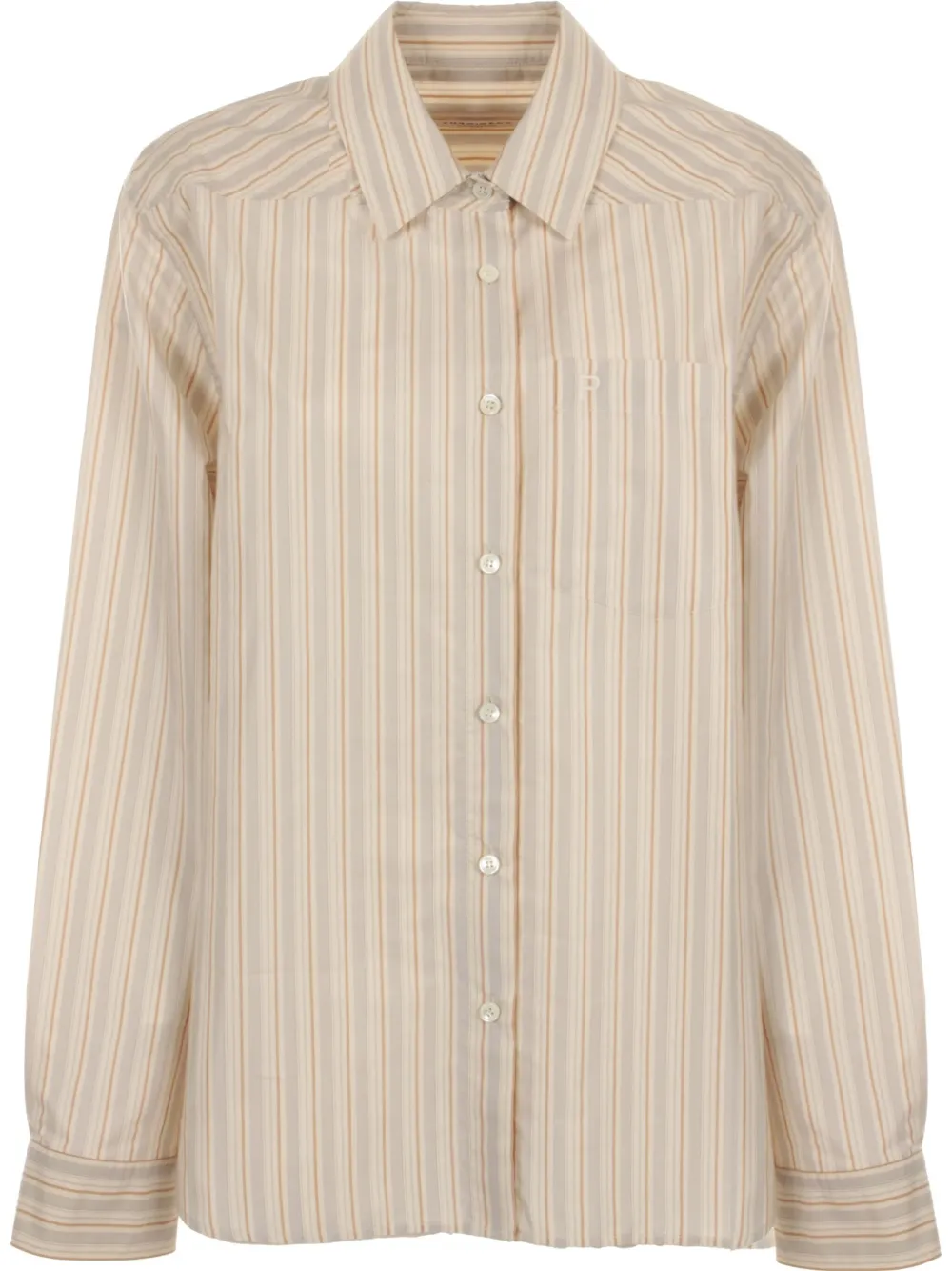 Philosophy Di Lorenzo Serafini Gestreept blouse Beige