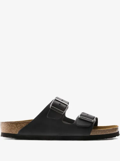 Birkenstock Arizona oiled-leather two-strap sandals