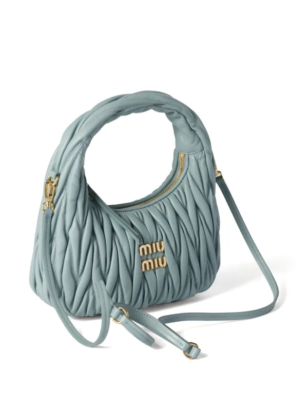 Miu Miu Wander Hobo Bag | Green | FARFETCH