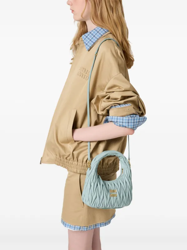 Miu Miu Wander Hobo Bag | Green | FARFETCH