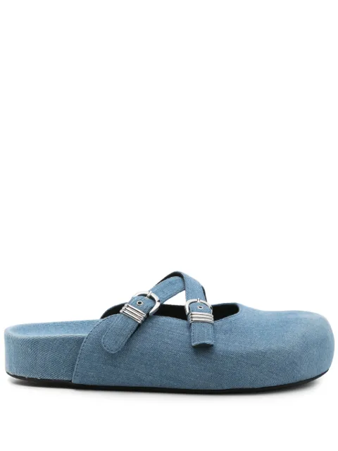 Vic Matie mules de mezclilla