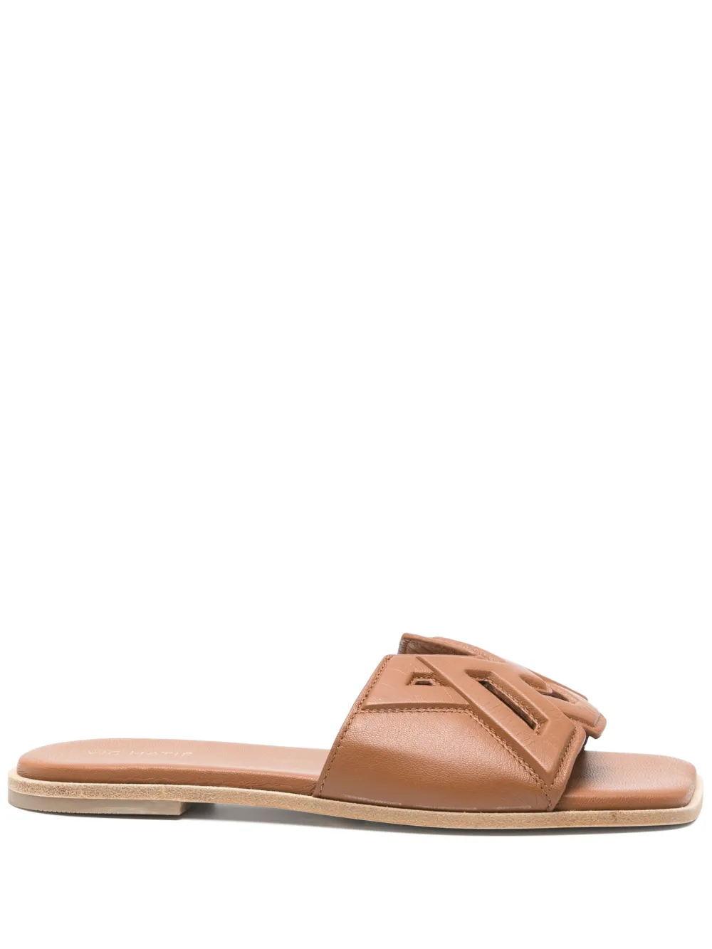 Vic Matie leather sandals Brown