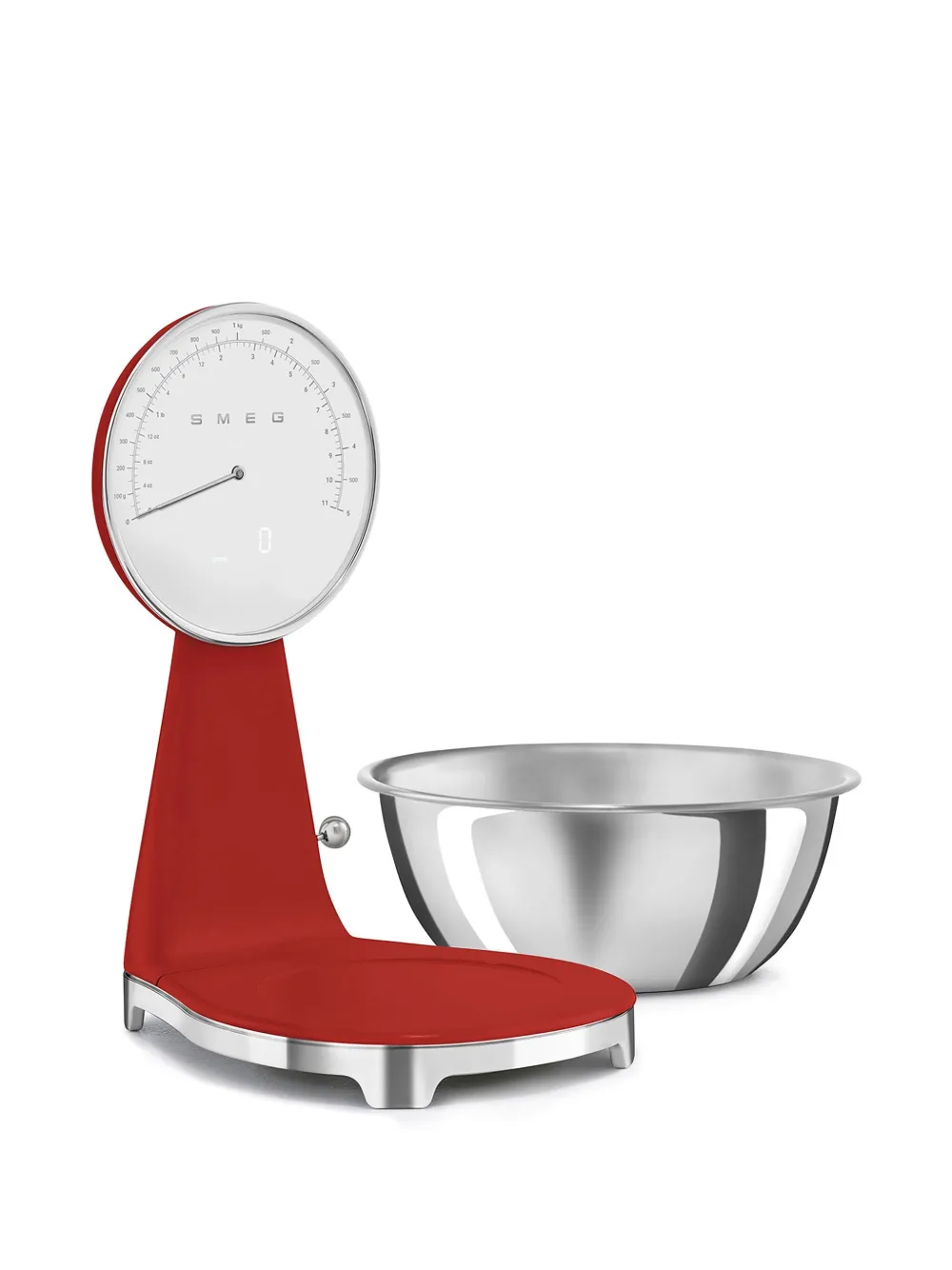 Smeg 50's Style Kitchen Scale In Red