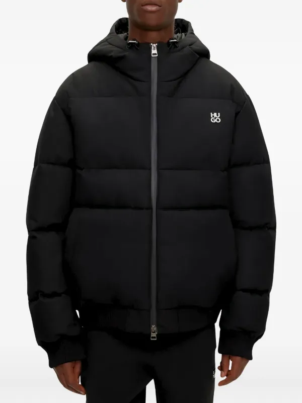 down jacket with hugo puffer jacket