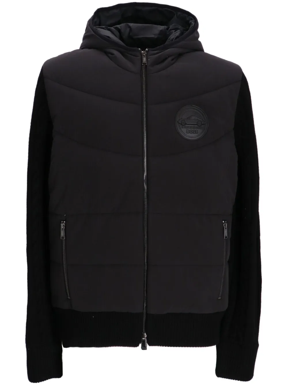 Hugo Boss X Porsche Dorlando Hoodie In Black
