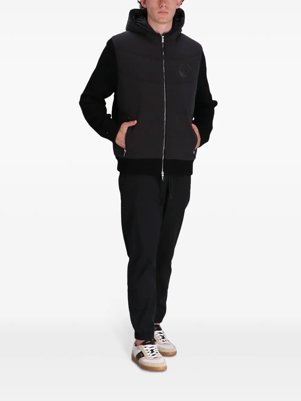 BOSS x Porsche Dorlando hoodie - BLACK