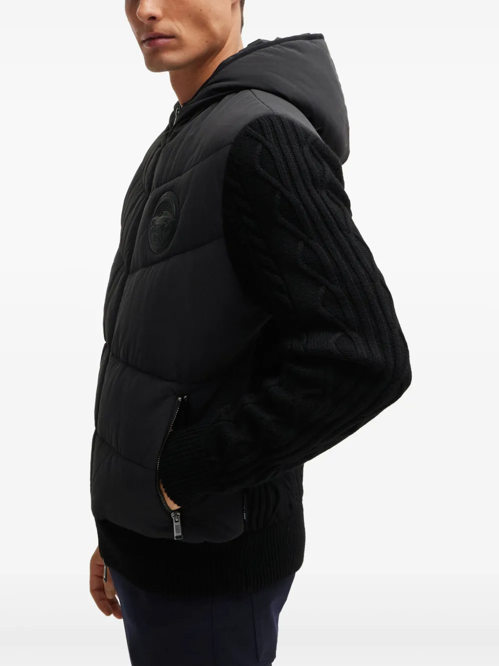 BOSS x Porsche Dorlando hoodie Zwart