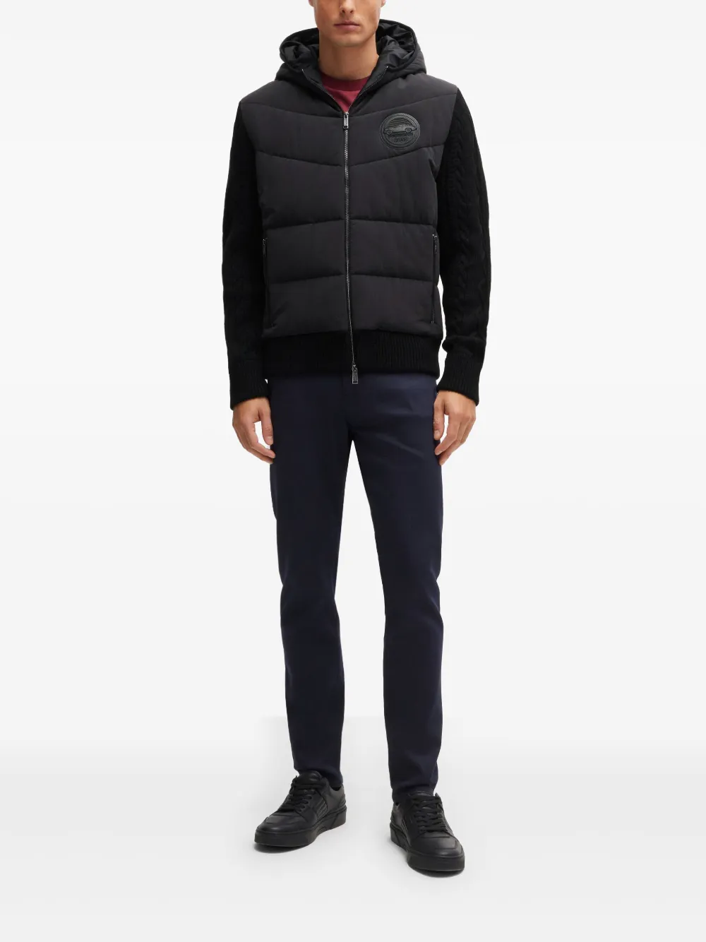 BOSS x Porsche Dorlando hoodie Zwart
