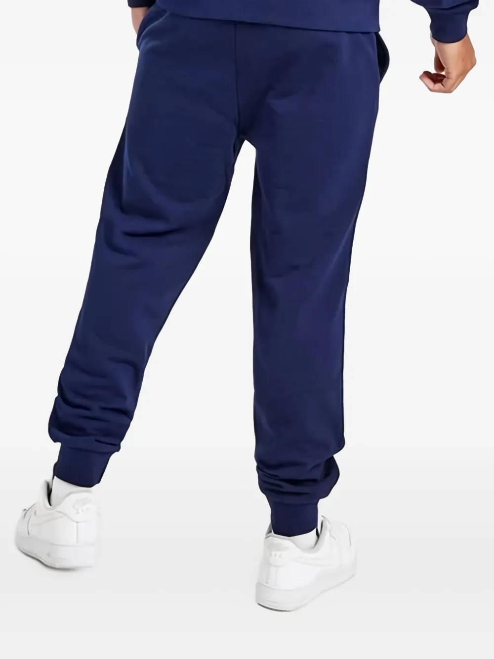 HUGO cotton track pants - Blauw