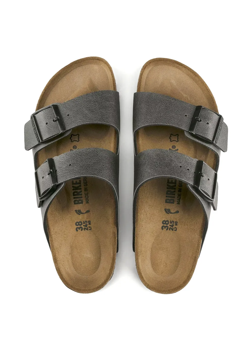 Birkenstock Arizona BS Grey sandalen - Grijs