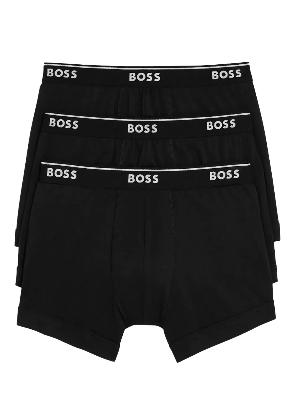 BOSS logo-print boxers (pack of three) | Black | Image 1