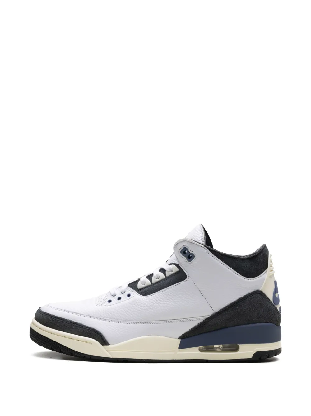 Jordan Air 3 OG SP "A Ma Maniére Diffused Blue White Muslin Anthracite" sneakers Wit