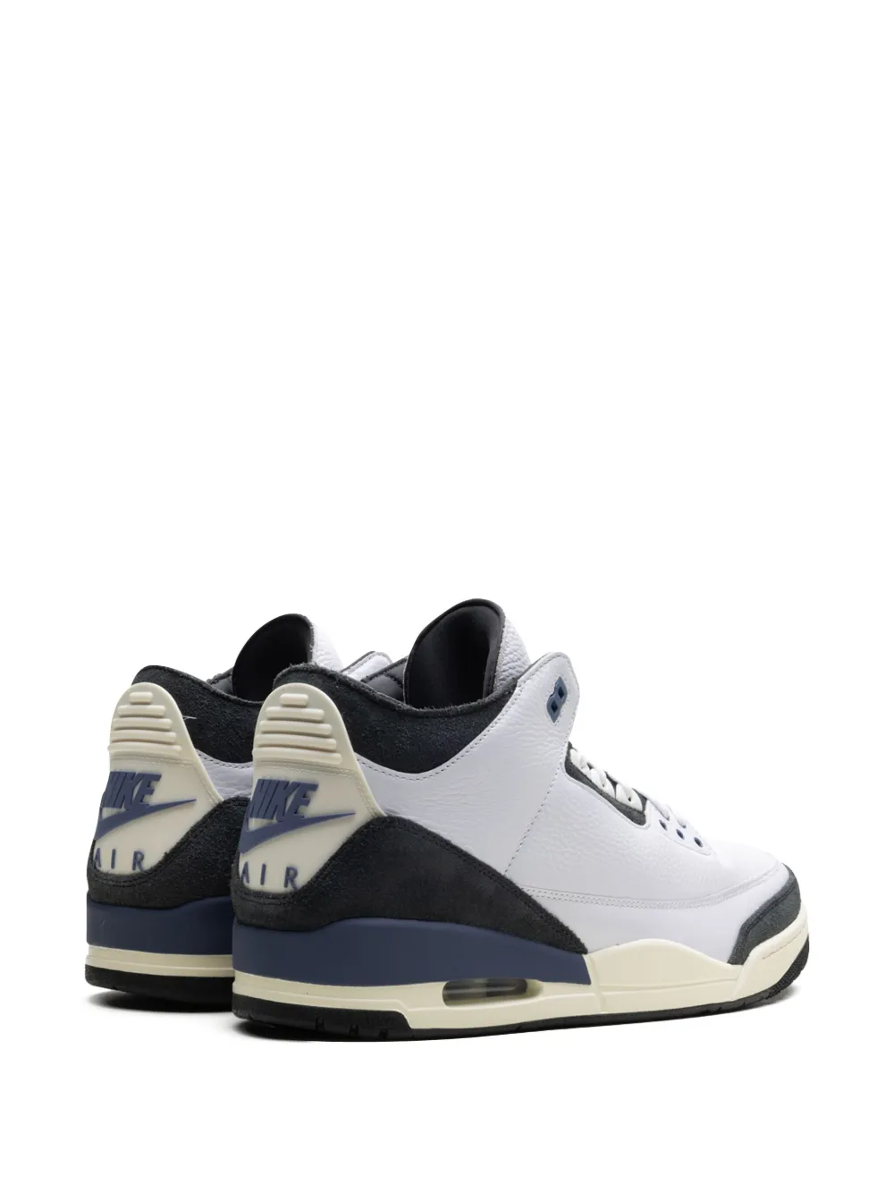 Jordan Air 3 OG SP "A Ma Maniére Diffused Blue White Muslin Anthracite" sneakers Wit