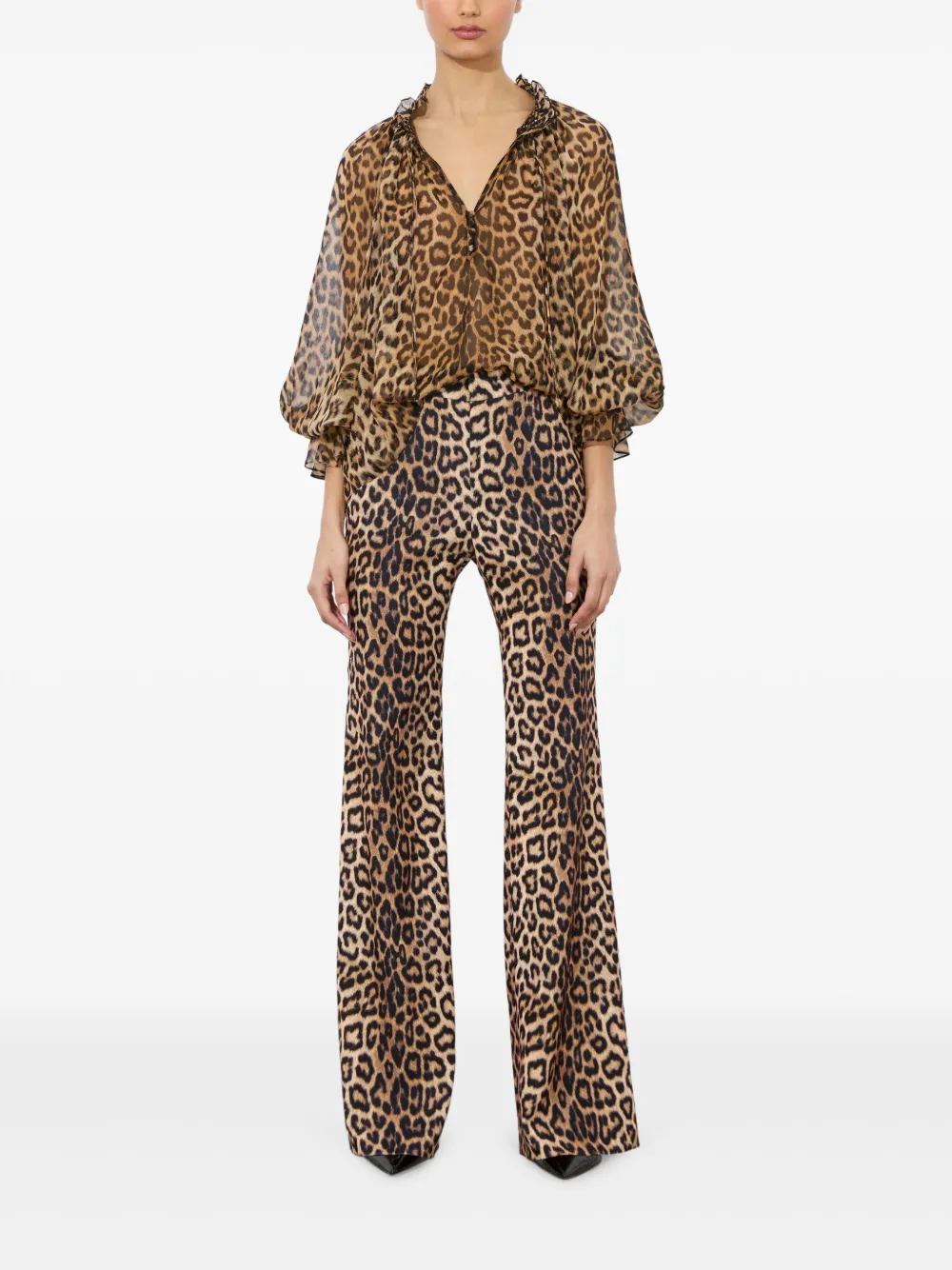 Alice + olivia Remi bootcut trousers - Bruin