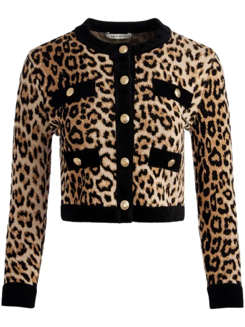 alice + olivia Claira cardigan