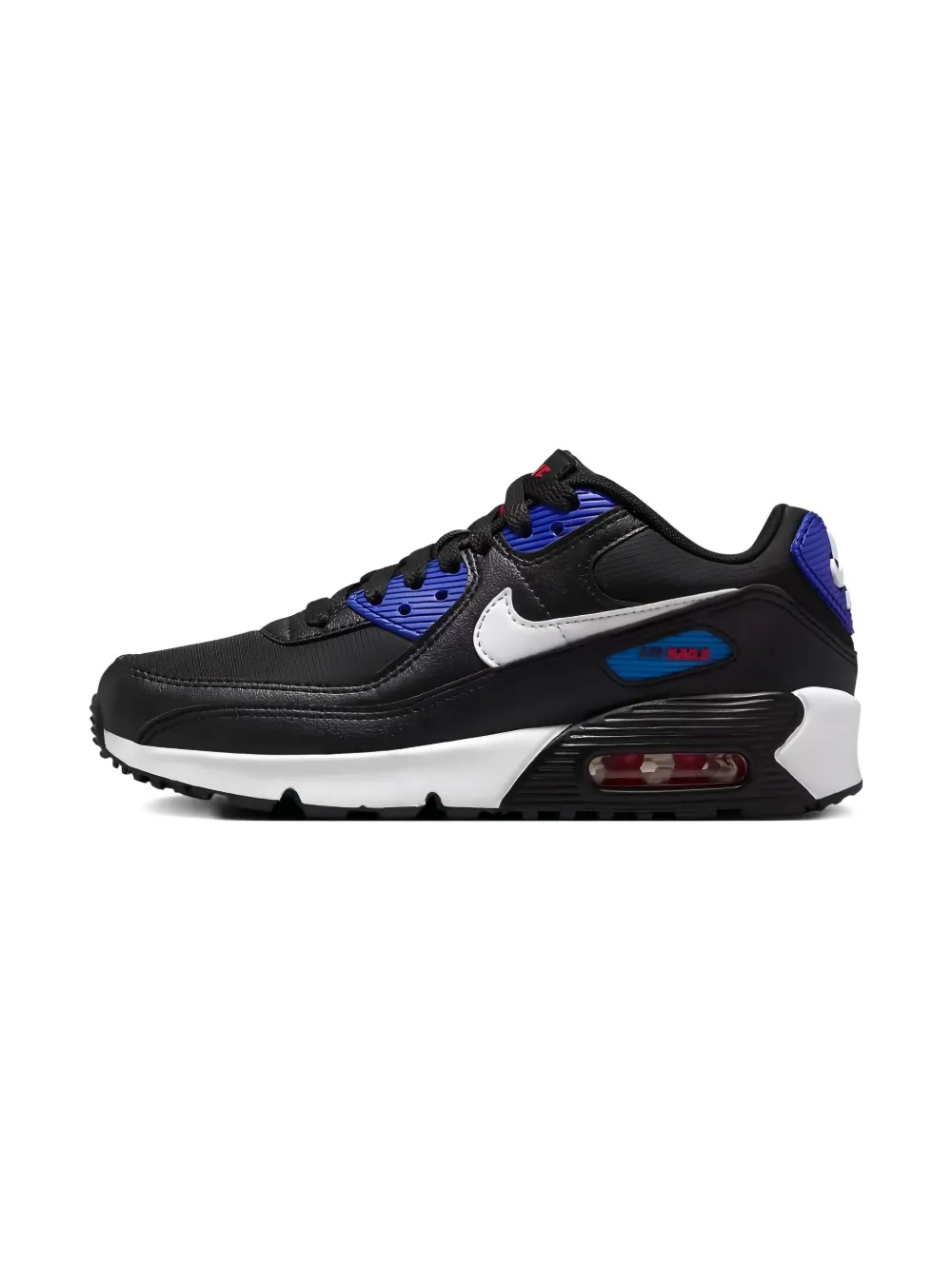 Nike Kids Air Max 90 Next Nature "Black Racer Blue" sneakers