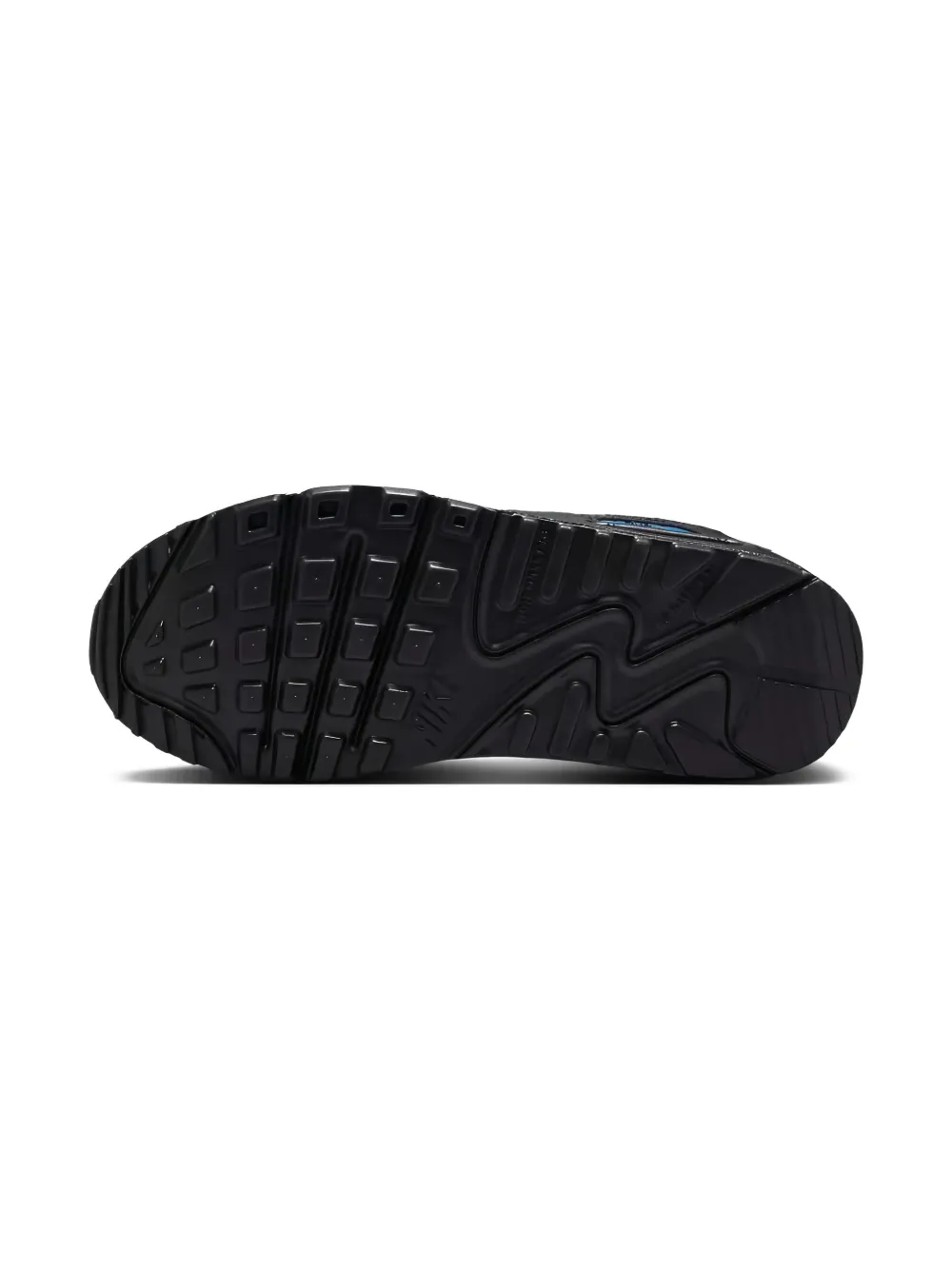 Nike Kids Air Max 90 Next Nature "Black Racer Blue" sneakers Zwart